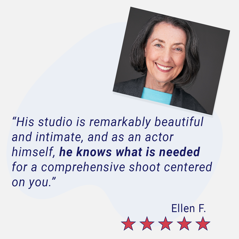 PictureHis studio is remarkably beautiful and intimate, and as an actor himself, he knows what is needed for a comprehensive shoot centered on you. Older Actress Lady